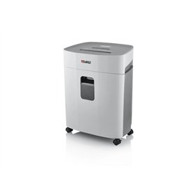 Destruidora de Papel Manual Dahle PaperSAFE 240, Corte de Partículas P-4 - Destrói até 10 Folhas - Cesto de 25L - Com Rodas - Ad