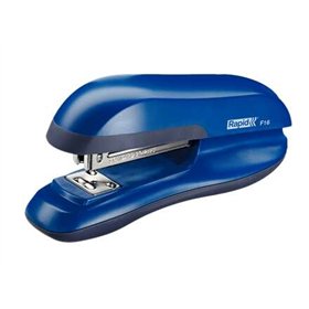 Grampeador de mesa Rapid F16 - Até 30 folhas - Abre, fecha e grampeia - Azul