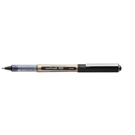 Caneta de tinta líquida Uni-ball UB-150-10 Eye Broad - Ponta esferográfica de 1 mm - Tinta resistente à água e à luz - Sistema d