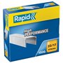 Caixa de grampos Rapid Strong com 1000 unidades, 23/17 - 110 a 140 folhas - Arame galvanizado reforçado - Haste de 17 mm