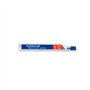 Tubo com 12 minas de grafite Staedtler Mars Micro Carbon 250 - Dureza 2H - Espessura da linha 0,5 mm - Alta resistência