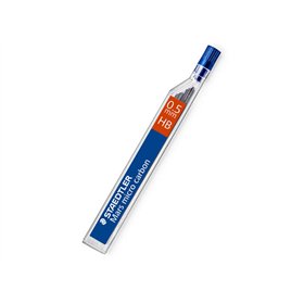 Minas Staedtler Mars Micro para lapiseira mecânica, 0,5 mm HB - Resistentes e duráveis - Sem PVC - Compatíveis com a maioria das