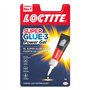 Loctite Superglue-3 Power Gel 3g - Adesivo instantâneo extra forte e flexível - Fórmula em gel enriquecida com partículas de bor
