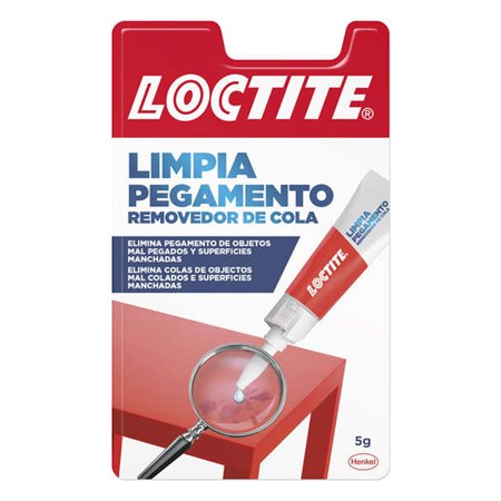 Removedor de Cola Loctite Super Glue-3 5g - Remove resíduos de etiquetas adesivas, resíduos de cola de objetos mal colados e man