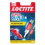 Cola Loctite Superglue-3 para Plásticos Rígidos 2g + Ativador 4ml - Cola Líquida Transparente - Formulada para Plásticos Rígidos