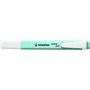 Marcador fluorescente Stabilo Swing Cool Pastel - Corpo plano - Ponta chanfrada - Espessura da linha entre 1 e 4 mm - Tinta à ba