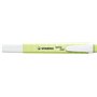 Marcador fluorescente Stabilo Swing Cool Pastel - Corpo plano - Ponta chanfrada - Espessura da linha entre 1 e 4 mm - Tinta à ba