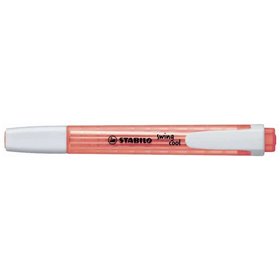 Marcador fluorescente Stabilo Swing Cool - Corpo plano - Ponta chanfrada - Espessura da linha entre 1 e 4 mm - Tinta à base de á