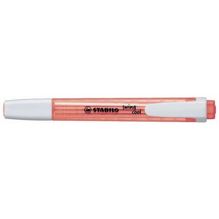 Marcador fluorescente Stabilo Swing Cool - Corpo plano - Ponta chanfrada - Espessura da linha entre 1 e 4 mm - Tinta à base de á