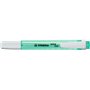 Marcador fluorescente Stabilo Swing Cool - Corpo plano - Ponta chanfrada - Espessura da linha entre 1 e 4 mm - Tinta à base de á