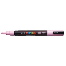 Marcador de tinta Posca PC-3M - Ponta cônica de poliéster de 0,9 a 1,3 mm - Tinta à base de água - Resistente à luz - Não perman