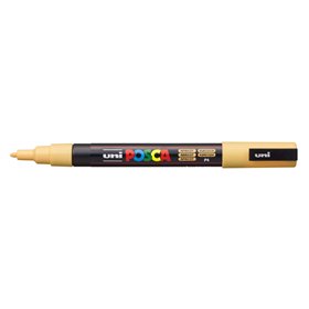 Marcador de tinta Posca PC-3M - Ponta cônica de poliéster de 0,9 a 1,3 mm - Tinta à base de água - Resistente à luz - Não perman