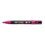 Marcador de tinta Posca PC-3M - Ponta cônica de poliéster de 0,9 a 1,3 mm - Tinta à base de água - Não permanente - Resistente à