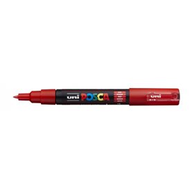 Marcador de tinta Posca PC-1M - Ponta cônica de 0,7 mm - Tinta à base de água - Não permanente - Resistente à luz - Inodoro - Id