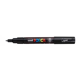 Marcador de tinta Posca PC-1M - Ponta cônica de poliéster de 0,7 mm - Espessura do traço de 0,7 mm - Tinta à base de água - Resi