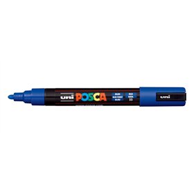 Marcador de tinta Posca PC-5M - Ponta de poliéster de 1,8 a 2,5 mm - Tinta à base de água - Resistente à luz - Não permanente - 