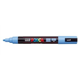 Marcador de tinta Posca PC-5M - Ponta de poliéster de 1,8 a 2,5 mm - Tinta à base de água - Resistente à luz - Não permanente - 