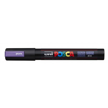 Marcador de tinta Posca PC-5M - Ponta redonda de 1,8 a 2,5 mm - Tinta à base de água - Resistente à luz - Não permanente - Ideal