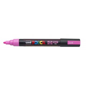 Marcador de tinta Posca PC-5M - Ponta redonda de 1,8 a 2,5 mm - À base de água - Resistente à luz - Rosa