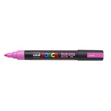 Marcador de tinta Posca PC-5M - Ponta redonda de 1,8 a 2,5 mm - À base de água - Resistente à luz - Rosa
