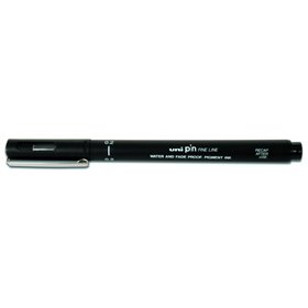 Marcador calibrado Uni-ball PIN02-200(S) - Ponta de poliacetal de 0,2 mm - Tinta pigmentada resistente à água e à luz - Ideal pa