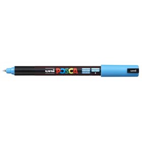 Marcador de tinta Posca PC-1MR - Ponta de rolo de fibra de 0,7 mm - Traço extrafino - Tinta pigmentada à base de água - Resisten