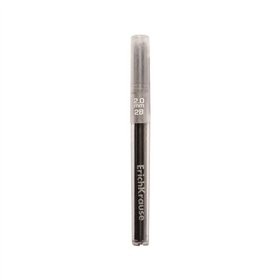 Conjunto de 5 minas de reposição Erichkrause para lapiseiras - 2,0 mm - 2B - Pretas