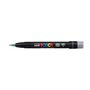 Marcador de tinta Posca PCF-350 - Ponta de pincel acrílica - Tinta pigmentada à base de água - Resistente à luz - Não permanente