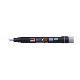 Marcador de tinta Posca PCF-350 - Ponta de pincel acrílica - À base de água - Resistente à luz - Não permanente - Inodoro - Idea