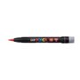 Marcador de tinta Posca PCF-350 - Ponta de pincel acrílica - Tinta à base de água - Não permanente - Resistente à luz - Inodoro 