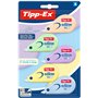 Kit Tipp-Ex Mini Pocket Mouse Pastel com 5 Fitas Corretivas 5mm x 6m - Durável - Escrita Instantânea