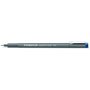 Caneta Staedtler Pigment Liner 308 Fineliner - Espessura da linha 0,3 mm - Secagem rápida - Azul