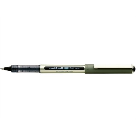 Caneta de tinta líquida Uni-ball Eye Fine UB-157E - Ponta esferográfica de 0,7 mm - Tinta à prova d'água e resistente à luz - Si