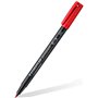Marcador permanente Staedtler Lumocolor 317 - Ponta redonda média - Espessura da linha de aproximadamente 1 mm - Tampa com clipe