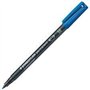 Marcador permanente Staedtler Lumocolor 317 - Ponta redonda média - Espessura da linha de aproximadamente 1 mm - Tampa com clipe
