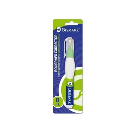 Caneta Corretiva Bismark 8ml - Ponta Fina de Metal - Alta Precisão - Design Ergonômico