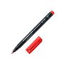 Marcador permanente Staedtler Lumocolor 318 - Ponta fina redonda - Largura da linha de 0,6 mm - Tampa com clipe - Secagem rápida