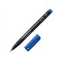 Marcador permanente Staedtler Lumocolor 318 - Ponta fina redonda - Largura da linha de 0,6 mm - Tampa com clipe - Secagem rápida