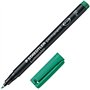 Marcador permanente Staedtler Lumocolor 318 - Ponta fina redonda - Largura da linha de 0,6 mm - Tampa com clipe - Secagem rápida