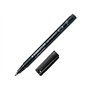 Marcador permanente Staedtler Lumocolor 318 - Ponta fina redonda - Largura da linha de 0,6 mm - Tampa com clipe - Secagem rápida