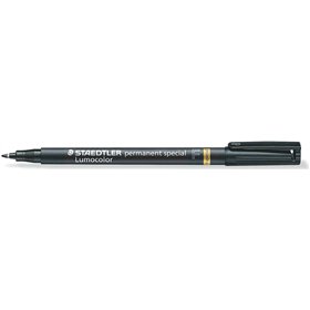 Marcador permanente Staedtler Lumocolor 319 de ponta fina - Espessura da linha de 0,6 mm - Para aplicações especiais - Secagem r