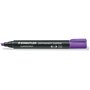 Marcador permanente Staedtler Lumocolor 350 - Ponta chanfrada aprox. 2-5 mm - Tinta à base de álcool - Secagem rápida - Violeta