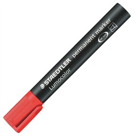 Marcador permanente Staedtler Lumocolor 352 - Ponta redonda - Largura da linha aprox. 2 mm - Tampa com clipe - Secagem rápida - 