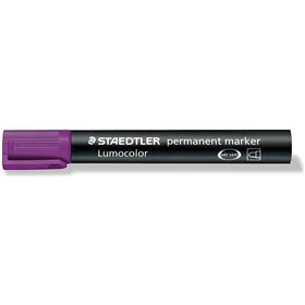 Marcador permanente Staedtler Lumocolor 352 - Ponta redonda - Largura da linha aprox. 2 mm - Tampa com clipe - Secagem rápida - 