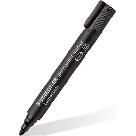 Marcador permanente Staedtler Lumocolor 352 - Ponta redonda - Largura da linha aprox. 2 mm - Tampa com clipe - Secagem rápida - 