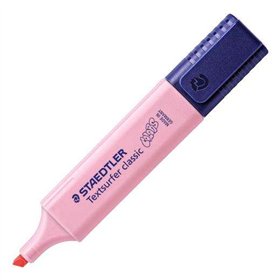 Marcador fluorescente Staedtler Textsurfer Classic 364 Pastel - Ponta chanfrada - Espessura da linha 1-5 mm - Tinta à base de ág