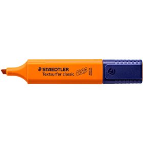 Marcador de texto fluorescente Staedtler Textsurfer Classic 364 - Ponta chanfrada de 1-5 mm aprox. - Secagem rápida - Laranja