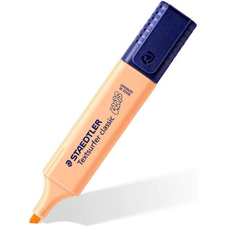 Marcador fluorescente Staedtler Textsurfer Classic 364 Pastel - Ponta chanfrada - Espessura da linha 1-5 mm - Tinta à base de ág