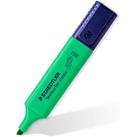 Marcador fluorescente Staedtler Textsurfer Classic 364 - Ponta chanfrada - Espessura da linha 1-5 mm - Tinta à base de água - Ve
