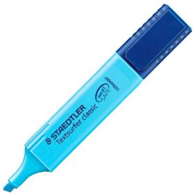 Marcador fluorescente Staedtler Textsurfer Classic 364 - Ponta chanfrada - Espessura da linha 1-5 mm - Tinta à base de água - Az